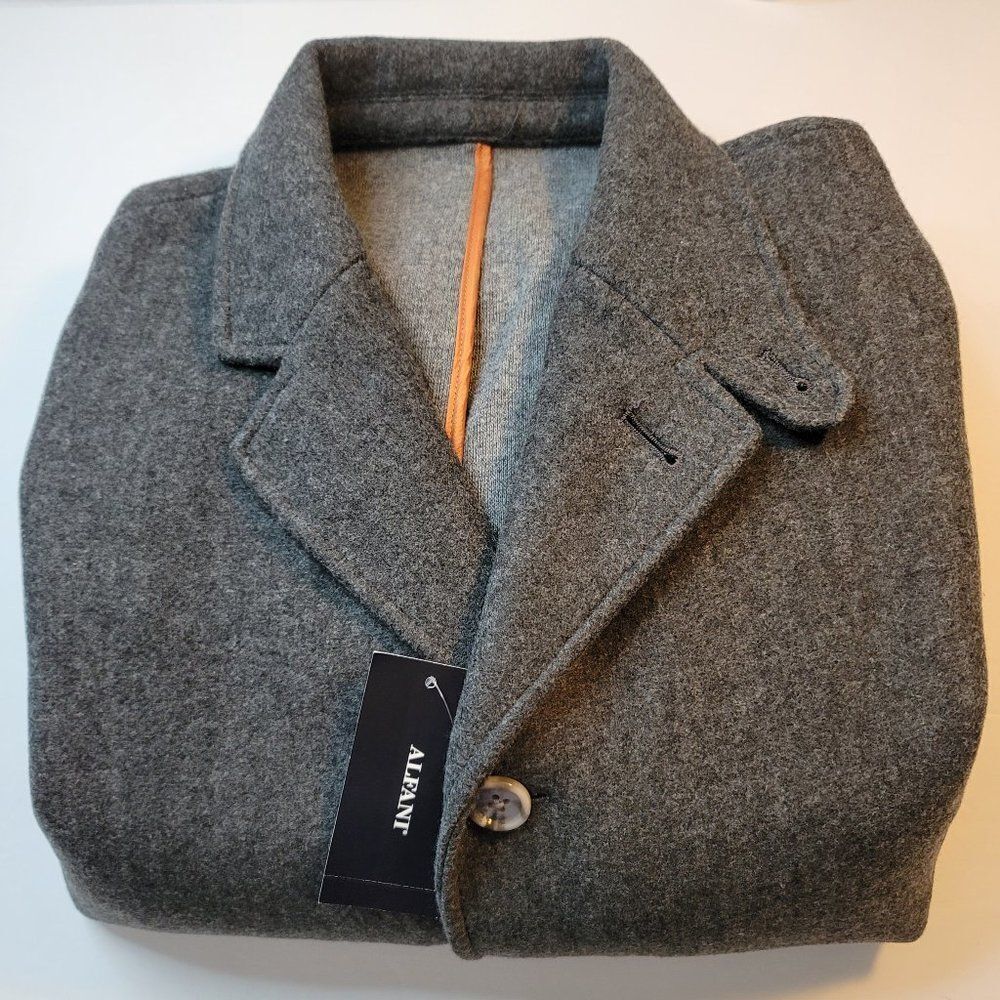 Alfani Men's Knit Topcoat - Picture 4 of 5